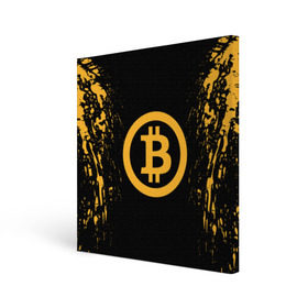 Холст квадратный с принтом BITCOIN в городе Новоалтайск, 100% ПВХ |  | bitcoin | btc | coin | crypto | ethereum | miner | mining | money | orange | биткоин | валюта | деньги | известные | криптовалюта | логотип | майнер | майнинг | монета | надписи.cash | оранжевый | цвет | цифровое золото | эфир