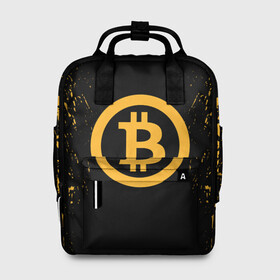 Женский рюкзак 3D с принтом  БИТКОИН | BITCOIN в городе Новоалтайск, 100% полиэстер | лямки с регулируемой длиной, сверху ручки, чтобы рюкзак нести как сумку. Основное отделение закрывается на молнию, как и внешний карман. Внутри два дополнительных кармана, один из которых закрывается на молнию. По бокам два дополнительных кармашка, куда поместится маленькая бутылочка
 | bitcoin | btc | coin | crypto | ethereum | miner | mining | money | orange | биткоин | валюта | деньги | известные | криптовалюта | логотип | майнер | майнинг | монета | надписи.cash | оранжевый | цвет | цифровое золото | эфир