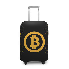 Чехол для чемодана 3D с принтом  БИТКОИН | BITCOIN в городе Новоалтайск, 86% полиэфир, 14% спандекс | двустороннее нанесение принта, прорези для ручек и колес | bitcoin | btc | coin | crypto | ethereum | miner | mining | money | orange | биткоин | валюта | деньги | известные | криптовалюта | логотип | майнер | майнинг | монета | надписи.cash | оранжевый | цвет | цифровое золото | эфир