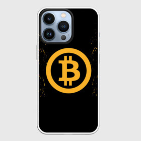 Чехол для iPhone 13 Pro с принтом БИТКОИН | BITCOIN в городе Новоалтайск,  |  | Тематика изображения на принте: bitcoin | btc | coin | crypto | ethereum | miner | mining | money | orange | биткоин | валюта | деньги | известные | криптовалюта | логотип | майнер | майнинг | монета | надписи.cash | оранжевый | цвет | цифровое золото | эфир