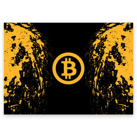 Поздравительная открытка с принтом  БИТКОИН | BITCOIN в городе Новоалтайск, 100% бумага | плотность бумаги 280 г/м2, матовая, на обратной стороне линовка и место для марки
 | bitcoin | btc | coin | crypto | ethereum | miner | mining | money | orange | биткоин | валюта | деньги | известные | криптовалюта | логотип | майнер | майнинг | монета | надписи.cash | оранжевый | цвет | цифровое золото | эфир