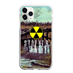 Чехол для iPhone 11 Pro Max матовый с принтом S T A L K E R ГРИША в городе Новоалтайск, Силикон |  | Тематика изображения на принте: s.t.a.l.k.e.r. | stalker |   гриша |   припять | сталкер | чернобыль