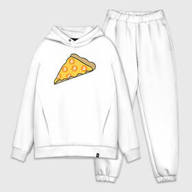 Мужской костюм хлопок OVERSIZE с принтом Pizza в городе Новоалтайск,  |  | bitcoin | pizza | биткоин | деньги | пицца