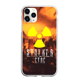 Чехол для iPhone 11 Pro матовый с принтом S T A L K E R Стас в городе Новоалтайск, Силикон |  | Тематика изображения на принте: радиация | сталкер | станислав