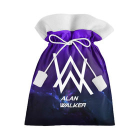 Подарочный 3D мешок с принтом Alan Walker SPACE COLLECTION в городе Новоалтайск, 100% полиэстер | Размер: 29*39 см | alan walker | club | music | абстракция | клубная музыка | космос | краски | музыка