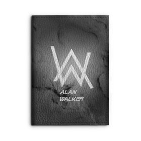 Обложка для автодокументов с принтом ALAN WALKER в городе Новоалтайск, натуральная кожа |  размер 19,9*13 см; внутри 4 больших “конверта” для документов и один маленький отдел — туда идеально встанут права | alan walker | club | music | абстракция | клубная музыка | космос | краски | музыка