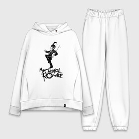 Женский костюм хлопок Oversize с принтом My Chemical Romance в городе Новоалтайск,  |  | gerard way | mcr | my chemical romance | альтернативный | группа | джерард уэй | май кемикал романс | мкр | мой химический роман | мхр | мцр | панк | поп | поппанк | рок | рэй торо