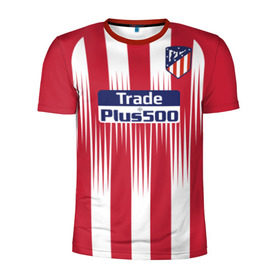Мужская футболка 3D спортивная с принтом Griezmann 18-19 в городе Новоалтайск, 100% полиэстер с улучшенными характеристиками | приталенный силуэт, круглая горловина, широкие плечи, сужается к линии бедра | atletico | champions | europe | fifa | griezmann | league | madrid | spain | uefa | атлетико | гризман | испания | лига | мадрид | чемпионов