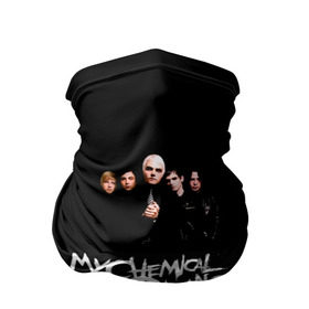 Бандана-труба 3D с принтом My Chemical Romance в городе Новоалтайск, 100% полиэстер, ткань с особыми свойствами — Activecool | плотность 150‒180 г/м2; хорошо тянется, но сохраняет форму | Тематика изображения на принте: gerard way | mcr | my chemical romance | альтернативный | группа | джерард уэй | май кемикал романс | мкр | мой химический роман | мхр | мцр | панк | поп | поппанк | рок | рэй торо