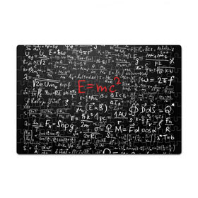 Пазл магнитный 126 элементов с принтом Формулы E=mc2 в городе Новоалтайск, полимерный материал с магнитным слоем | 126 деталей, размер изделия —  180*270 мм | emc | альберт | доска | емс хипстер | мел | физик | физика | формула | энштейн