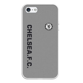 Чехол для iPhone 5/5S матовый с принтом Chelsea Uniform в городе Новоалтайск, Силикон | Область печати: задняя сторона чехла, без боковых панелей | Тематика изображения на принте: chelsea | fc | спорт | спортивные | футбол | футбольный клуб | челси