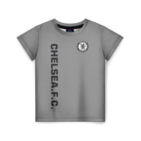 Детская футболка 3D с принтом Chelsea Uniform в городе Новоалтайск, 100% гипоаллергенный полиэфир | прямой крой, круглый вырез горловины, длина до линии бедер, чуть спущенное плечо, ткань немного тянется | Тематика изображения на принте: chelsea | fc | спорт | спортивные | футбол | футбольный клуб | челси