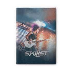 Обложка для автодокументов с принтом Korey Cooper в городе Новоалтайск, натуральная кожа |  размер 19,9*13 см; внутри 4 больших “конверта” для документов и один маленький отдел — туда идеально встанут права | awake | monster | skillet | джон купер | кори купер | рок