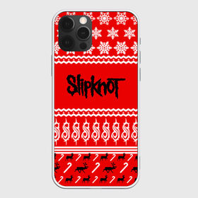 Чехол для iPhone 12 Pro Max с принтом Праздничный Slipknot в городе Новоалтайск, Силикон |  | slipknot | альтернативный | грув | кори тейлор | красный | крис фен | метал | новогодний | новый год | ню | рождество | рок | слайпкнот | слипкнот | слипнот | снежинки