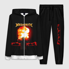 Женский костюм 3D с принтом Megadeth в городе Новоалтайск,  |  | megadet | megadeth | группа | дирк вербурен | дэвид эллефсон | дэйв мастейн | кико лоурейро | мегадет | мегадетх | метал | рок | трэш | трэшметал | тяжелый | хард | хардрок | хеви | хевиметал