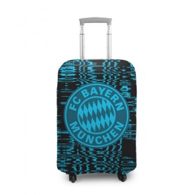 Чехол для чемодана 3D с принтом FC Bayern 2018 Abstract style в городе Новоалтайск, 86% полиэфир, 14% спандекс | двустороннее нанесение принта, прорези для ручек и колес | fc bayern | football | footer | soccer | socker | спорт | футбол | футбольный клуб