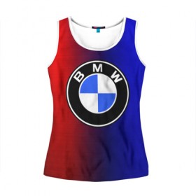 Женская майка 3D с принтом BMW SPORT ABSTRACT в городе Новоалтайск, 100% полиэстер | круглая горловина, прямой силуэт, длина до линии бедра | auto | automobile | bmw | car | machine | motor | motor car | sport car | автомашина | легковой автомобиль | спортивный автомобиль | тачка