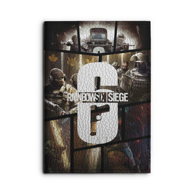 Обложка для автодокументов с принтом RAINBOW SIX SIEGE в городе Новоалтайск, натуральная кожа |  размер 19,9*13 см; внутри 4 больших “конверта” для документов и один маленький отдел — туда идеально встанут права | cybersport | r6 | rainbow | rainbow six | siege | six | игры | киберспорт | оружие | шутер