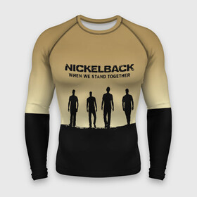 Мужской рашгард 3D с принтом Nickelback в городе Новоалтайск,  |  | back | nickel | nickelback | альтернативный | вот ваша сдача | группа | дэниел адэр | майк крюгер | метал | никелбек | никель | никл бек | постгранж | райан пик | рок | хард | хардрок | чед крюгер