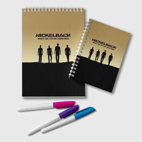 Блокнот с принтом Nickelback в городе Новоалтайск, 100% бумага | 48 листов, плотность листов — 60 г/м2, плотность картонной обложки — 250 г/м2. Листы скреплены удобной пружинной спиралью. Цвет линий — светло-серый
 | back | nickel | nickelback | альтернативный | вот ваша сдача | группа | дэниел адэр | майк крюгер | метал | никелбек | никель | никл бек | постгранж | райан пик | рок | хард | хардрок | чед крюгер