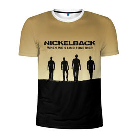 Мужская футболка 3D спортивная с принтом Nickelback в городе Новоалтайск, 100% полиэстер с улучшенными характеристиками | приталенный силуэт, круглая горловина, широкие плечи, сужается к линии бедра | back | nickel | nickelback | альтернативный | вот ваша сдача | группа | дэниел адэр | майк крюгер | метал | никелбек | никель | никл бек | постгранж | райан пик | рок | хард | хардрок | чед крюгер