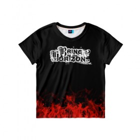 Детская футболка 3D с принтом Bring Me The Horizon в городе Новоалтайск, 100% гипоаллергенный полиэфир | прямой крой, круглый вырез горловины, длина до линии бедер, чуть спущенное плечо, ткань немного тянется | band | bring me the horizon | metal | music | rock | атрибутика | группа | метал | музыка | рок