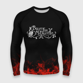 Мужской рашгард 3D с принтом Bullet for my Valentine в городе Новоалтайск,  |  | band | bullet for my valentine | metal | music | rock | атрибутика | группа | метал | музыка | рок