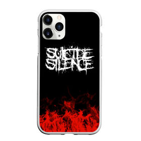 Чехол для iPhone 11 Pro Max матовый с принтом Suicide Silence в городе Новоалтайск, Силикон |  | band | metal | music | rock | suicide silence | атрибутика | группа | метал | музыка | рок