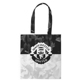Сумка 3D повседневная с принтом F.C.M.U 2018 Black Collection в городе Новоалтайск, 100% полиэстер | Плотность: 200 г/м2; Размер: 34×35 см; Высота лямок: 30 см | fc | manchester united | зож | манчестер юнайтед
  | спорт | спортивные | футбол | футбольный клуб