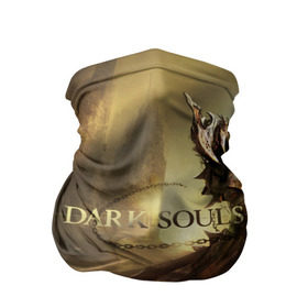 Бандана-труба 3D с принтом Dark Souls в городе Новоалтайск, 100% полиэстер, ткань с особыми свойствами — Activecool | плотность 150‒180 г/м2; хорошо тянется, но сохраняет форму | dark souls | praise the sun | you died | дарк соулс | темные души