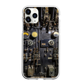 Чехол для iPhone 11 Pro матовый с принтом Механизм в городе Новоалтайск, Силикон |  | Тематика изображения на принте: давление | дым | механизм | механика | панк | пар | рычаг | стим | стимпанк | тумблер