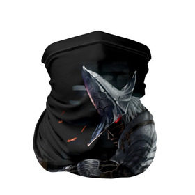 Бандана-труба 3D с принтом Dark Souls в городе Новоалтайск, 100% полиэстер, ткань с особыми свойствами — Activecool | плотность 150‒180 г/м2; хорошо тянется, но сохраняет форму | dark souls | praise the sun | you died | дарк соулс | темные души