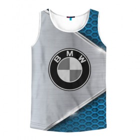 Мужская майка 3D с принтом BMW sport collection в городе Новоалтайск, 100% полиэстер | круглая горловина, приталенный силуэт, длина до линии бедра. Пройма и горловина окантованы тонкой бейкой | Тематика изображения на принте: 