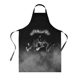 Фартук 3D с принтом Группа Metallica в городе Новоалтайск, 100% полиэстер | общий размер — 65 х 85 см, ширина нагрудника — 26 см, горловина — 53 см, длина завязок — 54 см, общий обхват в поясе — 173 см. Принт на завязках и на горловине наносится с двух сторон, на основной части фартука — только с внешней стороны | metallica | группа | джеймс хэтфилд | кирк хэмметт | ларс ульрих | метал | металика | металлика | миталика | музыка | роберт трухильо | рок | трэш | трэшметал | хард | хардрок | хеви | хевиметал