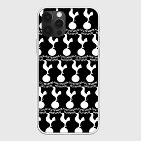 Чехол для iPhone 12 Pro Max с принтом Tottenham Black&White в городе Новоалтайск, Силикон |  | Тематика изображения на принте: england | football | logo | sport | tottenham hotspur | англия | арт | лига | лого | спорт | текстура | фк | футбол | футбольный клуб | эмблема