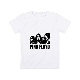 Детская футболка хлопок с принтом Pink Floyd в городе Новоалтайск, 100% хлопок | круглый вырез горловины, полуприлегающий силуэт, длина до линии бедер | pink floyd | pinkfloyd | арт | артрок | группа | дэвид гилмор | пинк флойд | пинкфлойд | прогрессивный | психоделический | рок | сид барретт | симфонический | спэйс | эйсид | экспериментальный