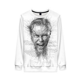 Женский свитшот 3D с принтом Metallica James Alan Hatfield в городе Новоалтайск, 100% полиэстер с мягким внутренним слоем | круглый вырез горловины, мягкая резинка на манжетах и поясе, свободная посадка по фигуре | alan | american | band | hard | hatfield | james | metal | metallica | rock | thrash | алан | американская | джеймс | метал группа | трэш метал | хард рок | хэтфилд