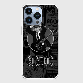 Чехол для iPhone 13 Pro с принтом AC DC в городе Новоалтайск,  |  | Тематика изображения на принте: ас | ац | диси | дс | дц | исидиси | эйси