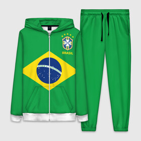 Женский костюм 3D с принтом Бразилия, форма в городе Новоалтайск,  |  | brazil | uniform
