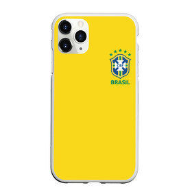 Чехол для iPhone 11 Pro матовый Бразилия форма: в городе Новоалтайск, Силикон | | brazil | uniform | бразильская | конфедерация