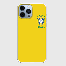 Чехол для iPhone 13 Pro Max с принтом Бразилия, форма в городе Новоалтайск,  |  | brazil | uniform | бразильская | конфедерация