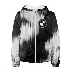 Женская куртка 3D с принтом BMW sport collection black в городе Новоалтайск, ткань верха — 100% полиэстер, подклад — флис | прямой крой, подол и капюшон оформлены резинкой с фиксаторами, два кармана без застежек по бокам, один большой потайной карман на груди. Карман на груди застегивается на липучку | auto | automobile | bmw | car | machine | motor | motor car | sport car | автомашина | бмв | легковой автомобиль | спортивный автомобиль | тачка