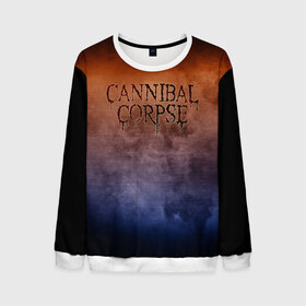 Мужской свитшот 3D с принтом Cannibal Corpse в городе Новоалтайск, 100% полиэстер с мягким внутренним слоем | круглый вырез горловины, мягкая резинка на манжетах и поясе, свободная посадка по фигуре | 