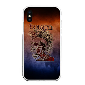 Чехол для iPhone XS Max матовый The Exploited: в городе Новоалтайск, Силикон | Область печати: задняя сторона чехла, без боковых панелей | band | metal | music | rock | the exploited | атрибутика | группа | метал | музыка | рок