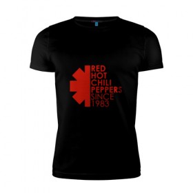 Мужская футболка премиум с принтом Red Hot Chili Peppers в городе Новоалтайск, 92% хлопок, 8% лайкра | приталенный силуэт, круглый вырез ворота, длина до линии бедра, короткий рукав | red hot chili peppers | rhcp | альтернативный | группа | джош клингхоффер | красные острые перцы чили | метал | ред хот чили пеперс | рок | рхчп | рэп | фанк | фли | чад смит | энтони кидис
