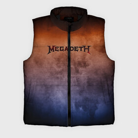 Мужской жилет утепленный 3D с принтом Megadeth в городе Новоалтайск,  |  | band | megadeth | metal | music | rock | атрибутика | группа | метал | музыка | рок