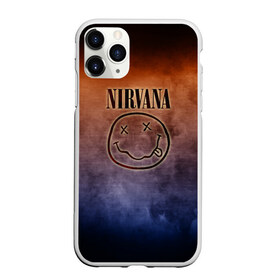 Чехол для iPhone 11 Pro матовый с принтом Nirvana в городе Новоалтайск, Силикон |  | band | metal | music | nirvana | rock | атрибутика | группа | метал | музыка | рок