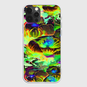 Чехол для iPhone 12 Pro Max с принтом Acid Flower fashion в городе Новоалтайск, Силикон |  | abstraction | color | flower | garden | spray | tie dye | абстракция | акварель | живопись | искусство | краски | лилии | текстуры | цветные краски | цветы | яркие цвета