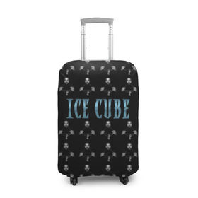 Чехол для чемодана 3D с принтом Ice Cube в городе Новоалтайск, 86% полиэфир, 14% спандекс | двустороннее нанесение принта, прорези для ручек и колес | hip hop | hiphop | ice cube | mc | n.w.a | rap | айс | гангса | джексон | западное побережье | куб | кубе | кубик льда | кьюб | мс | о ши | оши | реп | репер | речитатив | рэп | рэпер | хип | хипхоп | хоп