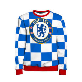 Детский свитшот 3D с принтом FC Chelsea в городе Новоалтайск, 100% полиэстер | свободная посадка, прямой крой, мягкая тканевая резинка на рукавах и понизу свитшота | chelsea | england | football | logo | london | sport | англия | лига | лого | спорт | фк | футбол | футбольный клуб | челси | эмблема